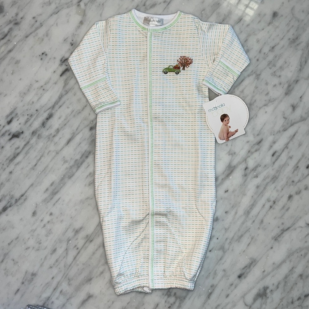 New Magnolia Baby Embroidered Farm Truck Baby Converter